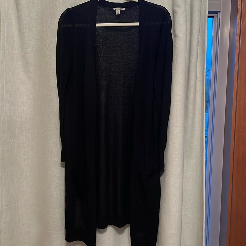 Halogen black spring summer cardigan